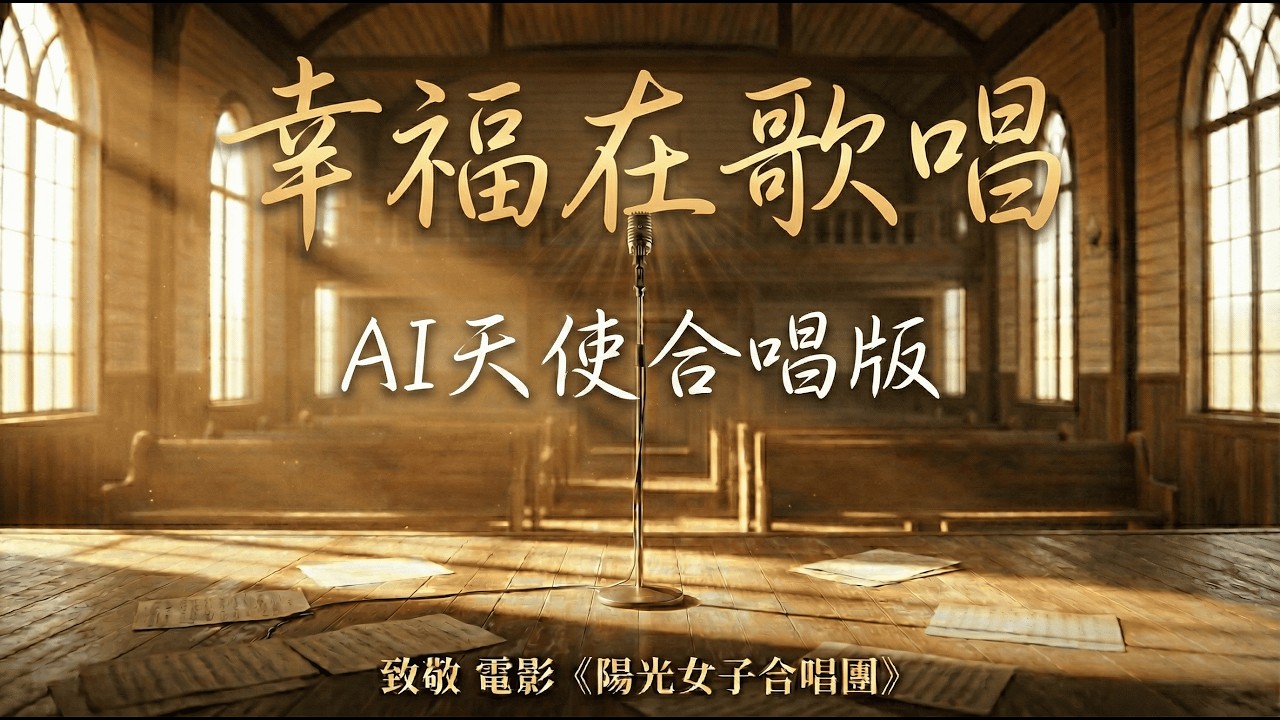 【AI 合唱版】A-Lin - 幸福在歌唱｜陽光女子合唱團 主題曲 | Happiness Is Singing (Movie 