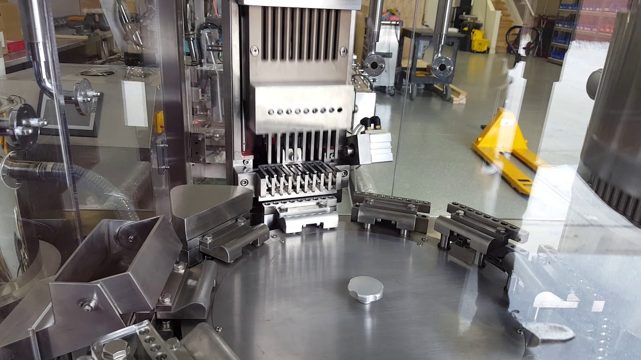 Encapsulation Machine in Operation