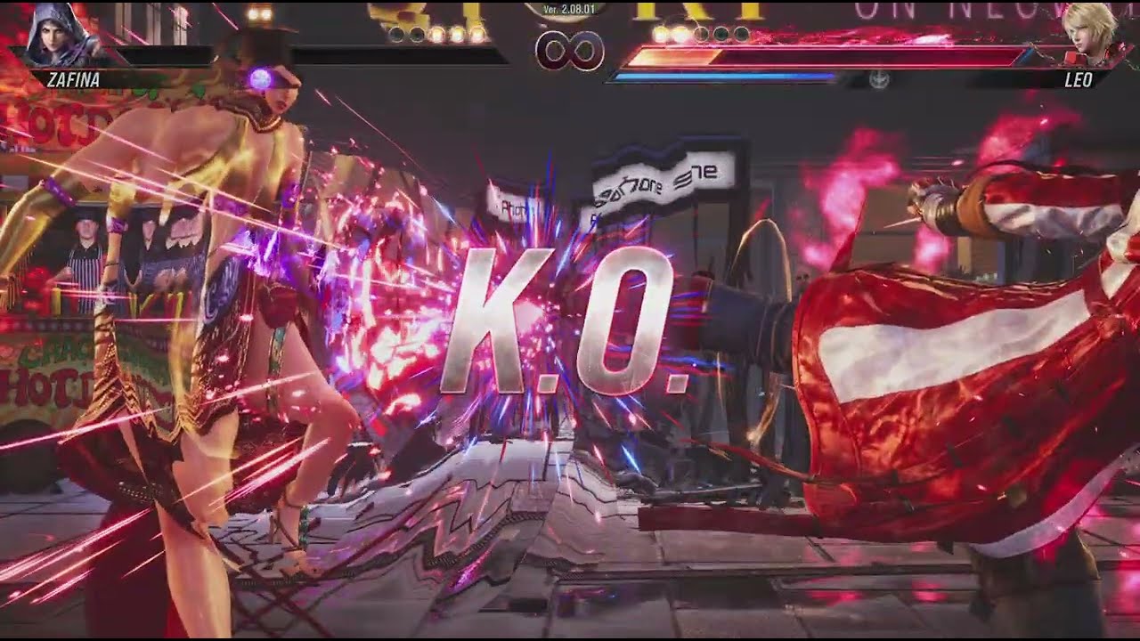 TEKKEN8 Zafina vs Leo