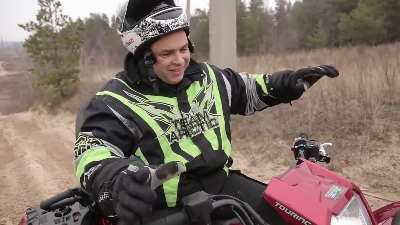 Тест-драйв квадроцикла Sportsman Touring 850