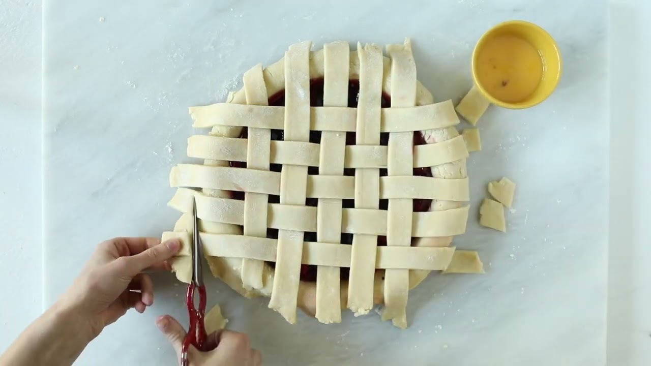 How To Make A Lattice Pie Crust