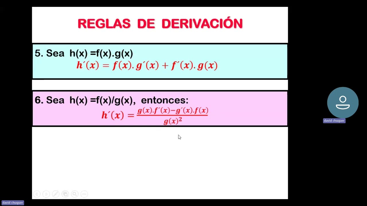 clase 3 derivadas