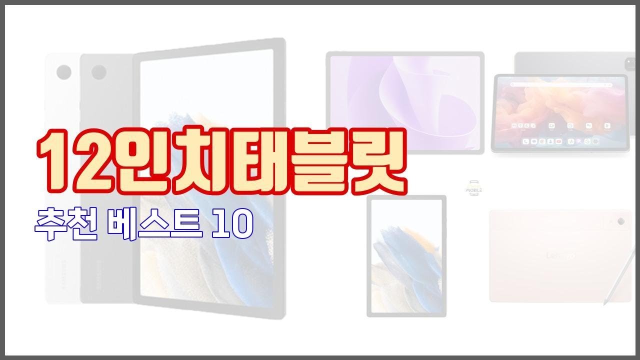 12인치태블릿 추천 실속있는 쇼핑을 위한 가격과 품질, 판매량으로 본 상품