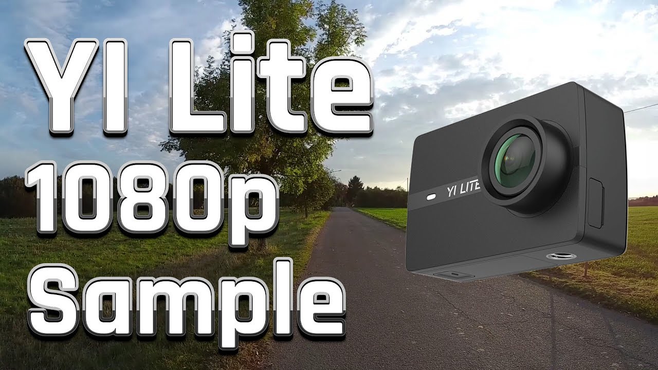 YI Lite Review / Test | 1080p60 Sample - EIS - Audiotest [Deutsch]