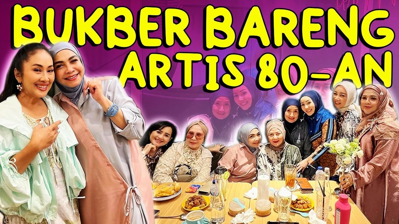 SMAMA RIETA BUKBER BARENG ARTIS 80’ANN.. LONG TIME NO SEE, ALHAMDULILLAH SILATURAHMI!!