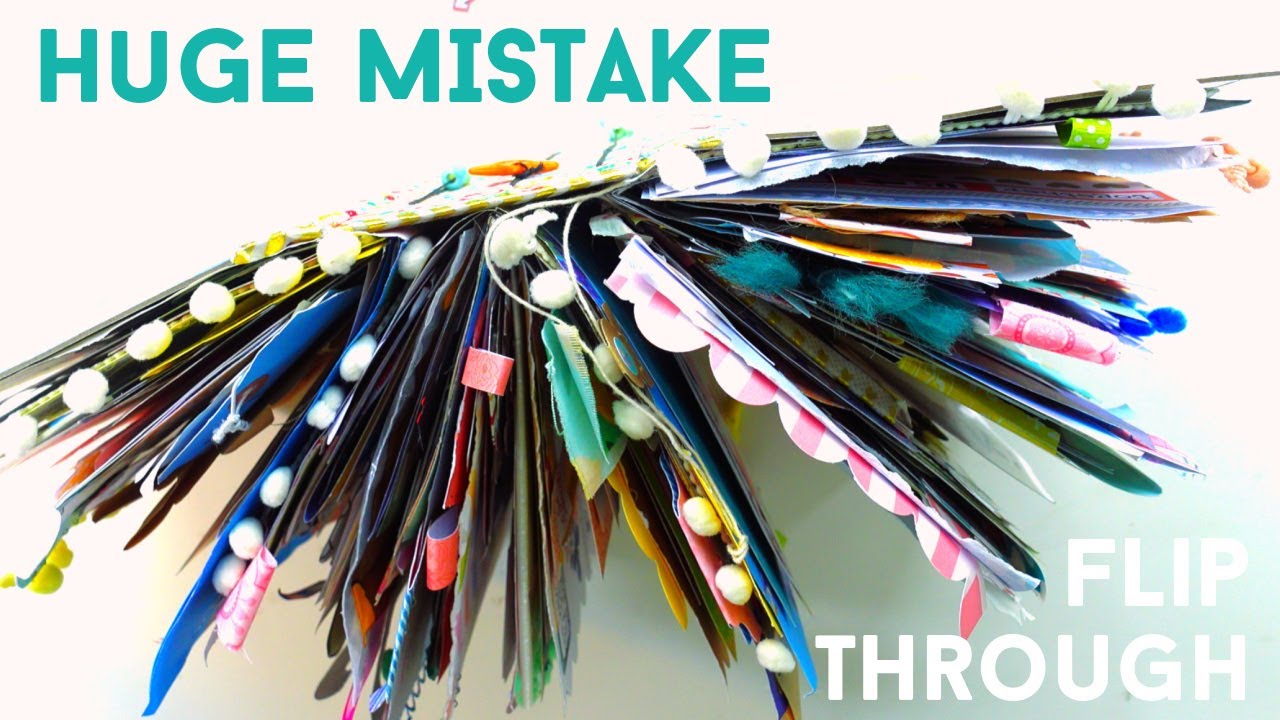 TRAVEL JOURNAL FLIP THROUGH | I Made A HUGE Mistake