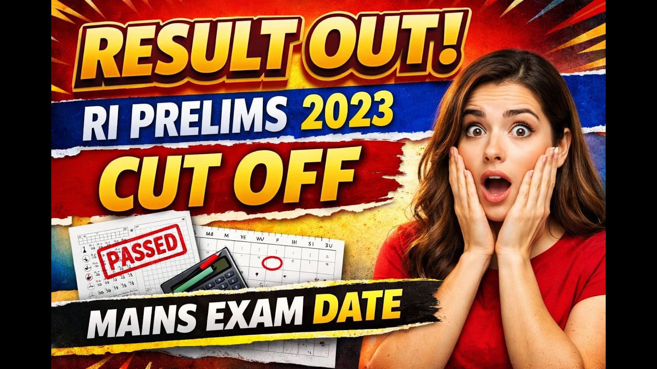 Big Update | Prelims Results Out | OSSSC RI Prelims 2025 | Mains ପାଇଁ ଲାଗିପଡ଼