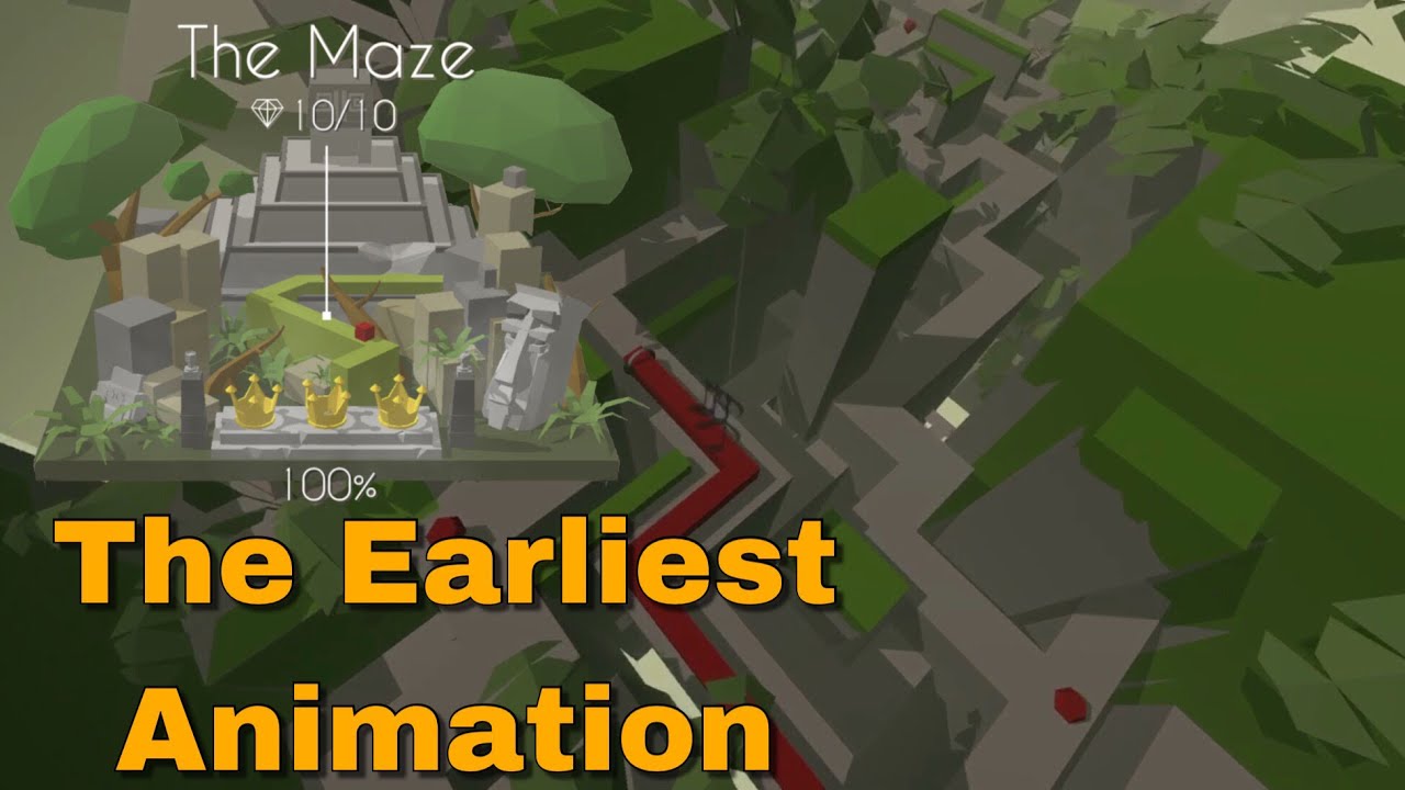 The Maze • The Earliest Animation • Dancing Line