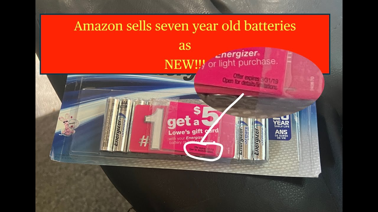 @Amazon Energizer battery #fraud #consumer #amazon