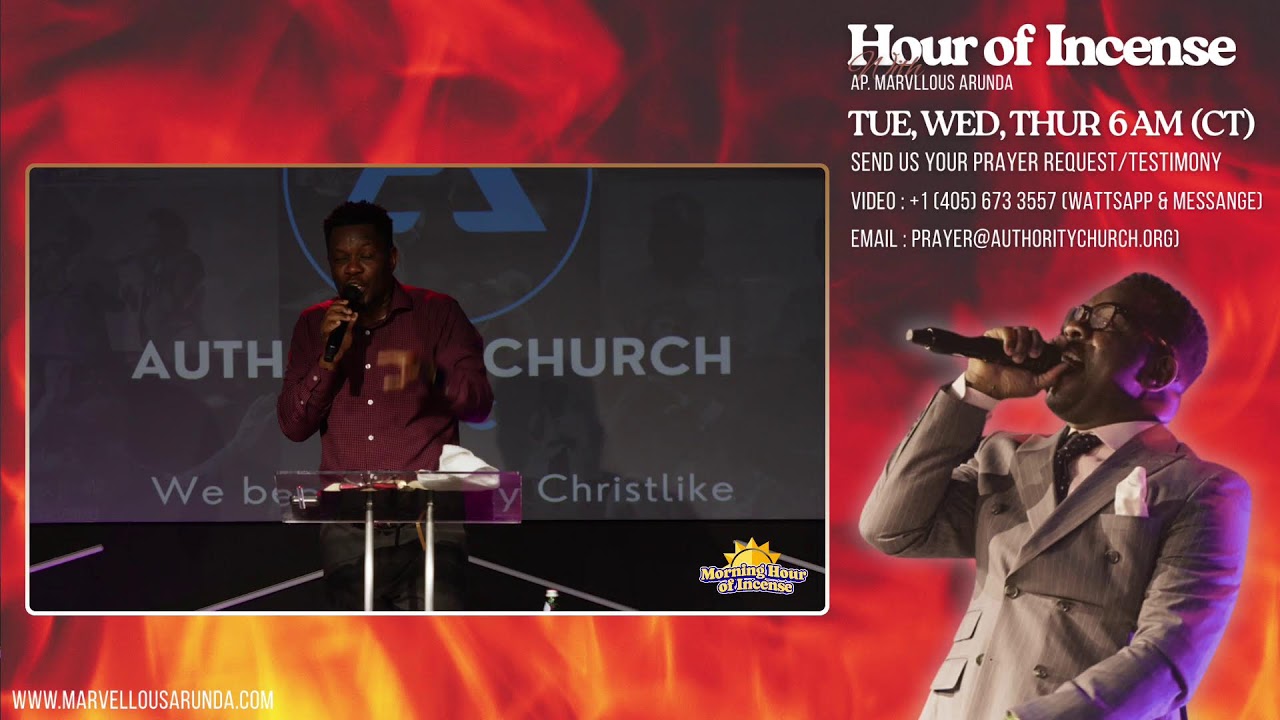 HOUR OF INCENSE ll THE GRACE OF GOD WILL NOT BE IN VAIN IN MY LIFE ll February 10th 2026