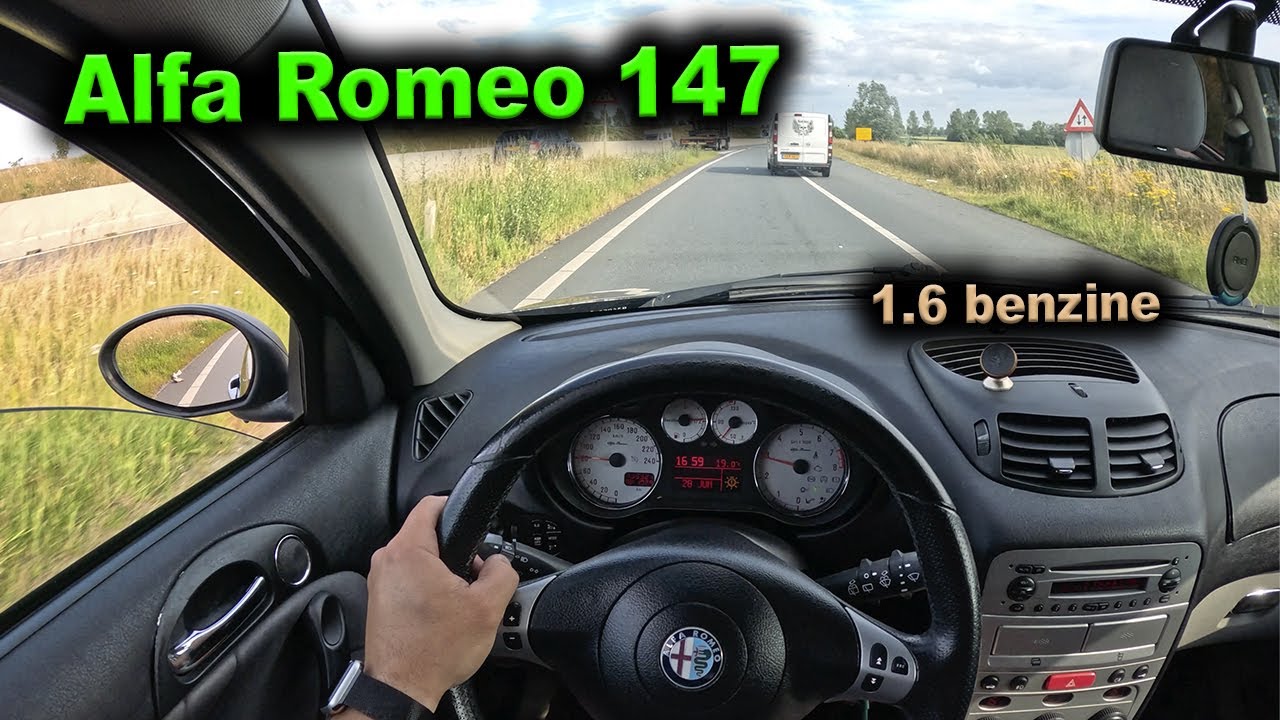 🚦Test drive - Alfa Romeo 147 2007 (1.6 benzine, 120 hp)