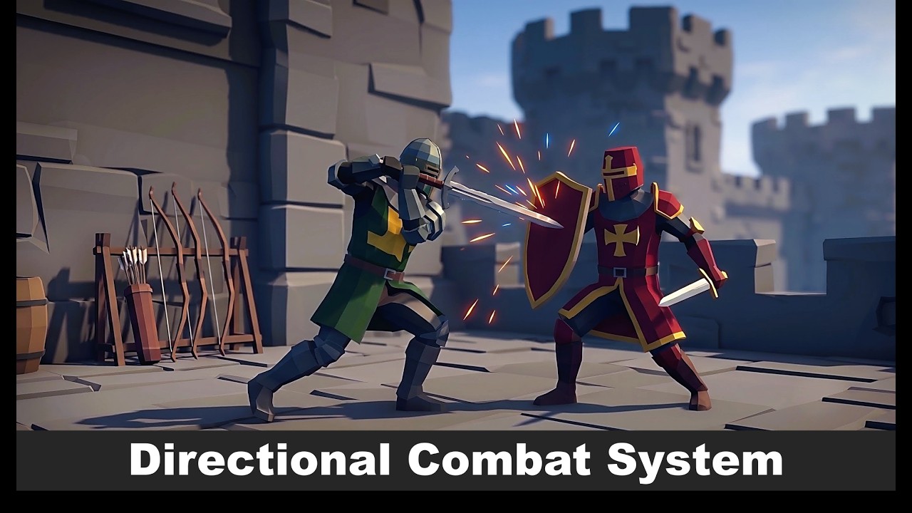 Directional Combat System Trailer - Unity3d