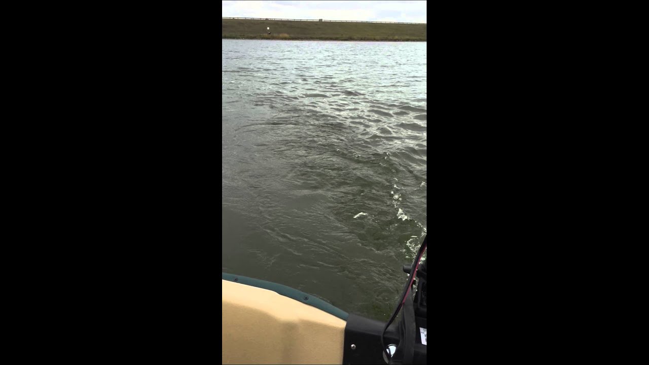 Minn Kota Endura C2 30 lb thrust trolling motor test on a 12' Jon Boat