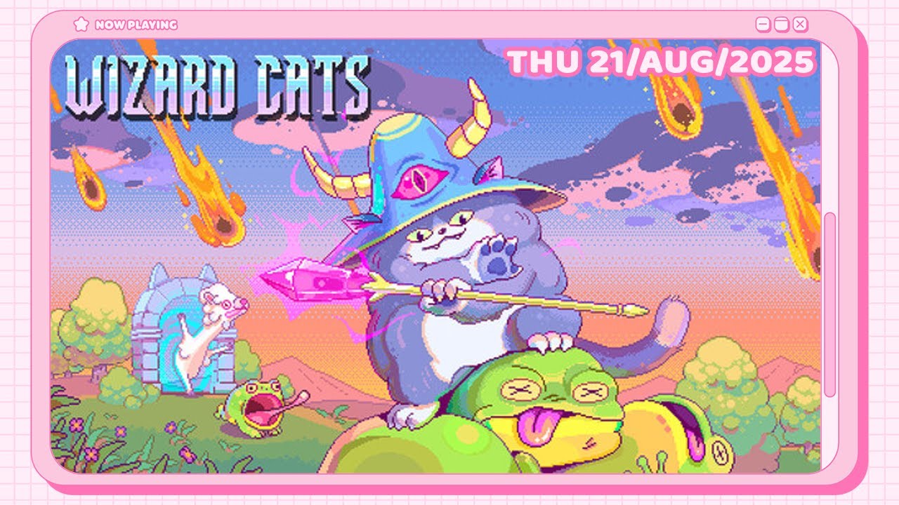 Twitch Livestream | Wizard Cats Demo [PC]