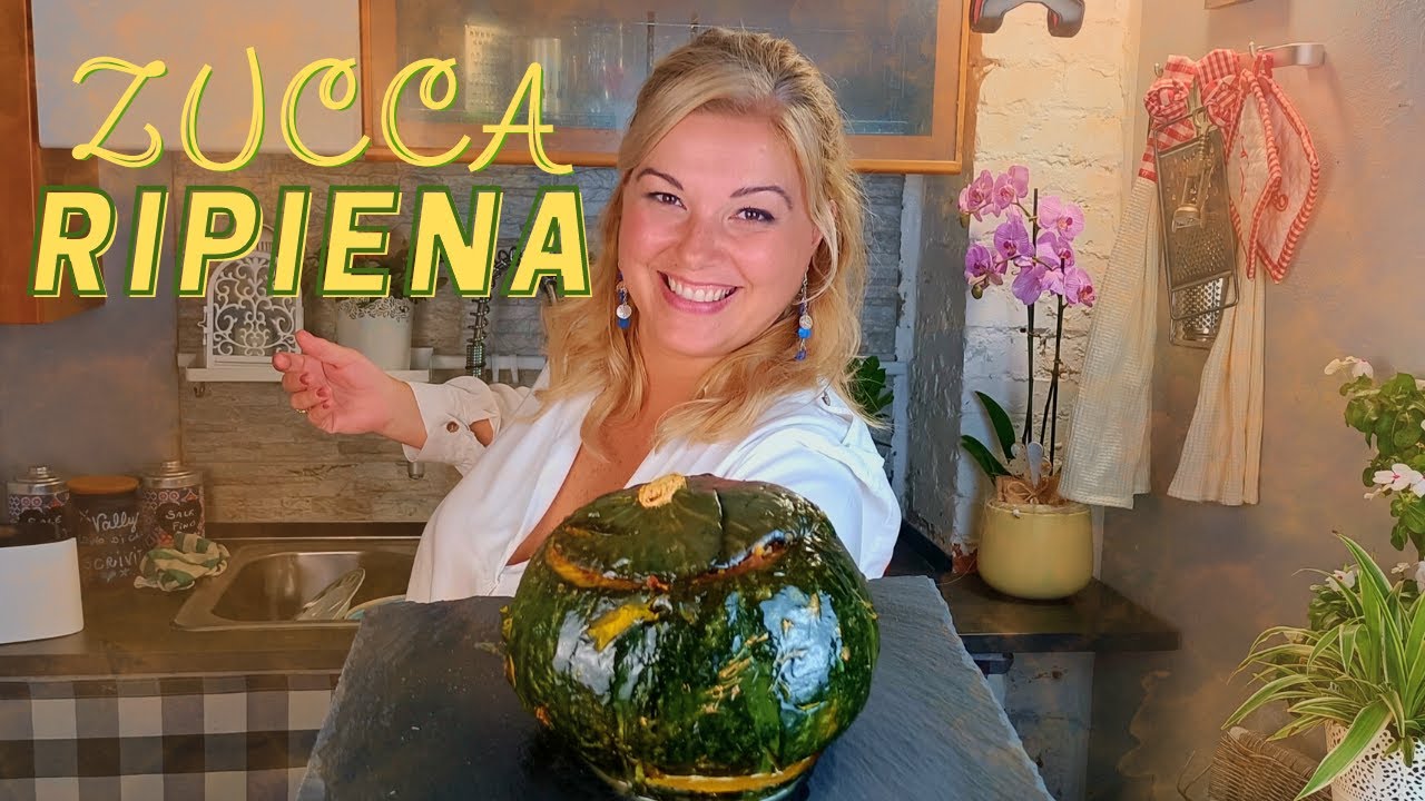 ZUCCA RIPIENA in friggitrice ad aria COSORI, verso l'autunno