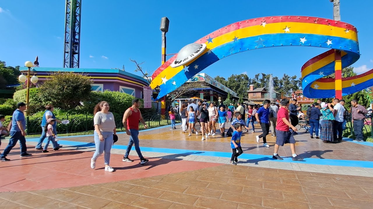 PARQUE DE DIVERSIÓN IRTRA PETAPA CIUDAD GUATEMALA 🇬🇹🎡🎠