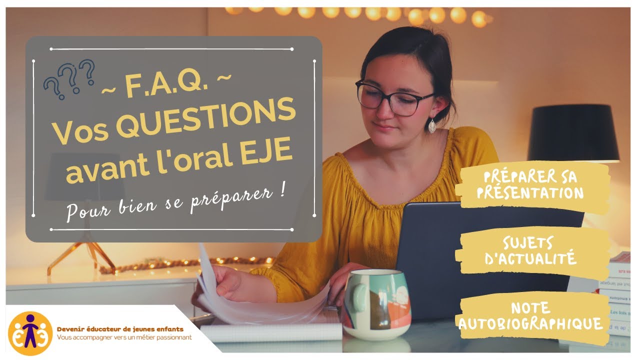 Je réponds à VOS QUESTIONS avant l'oral EJE 🧐👩‍🎓