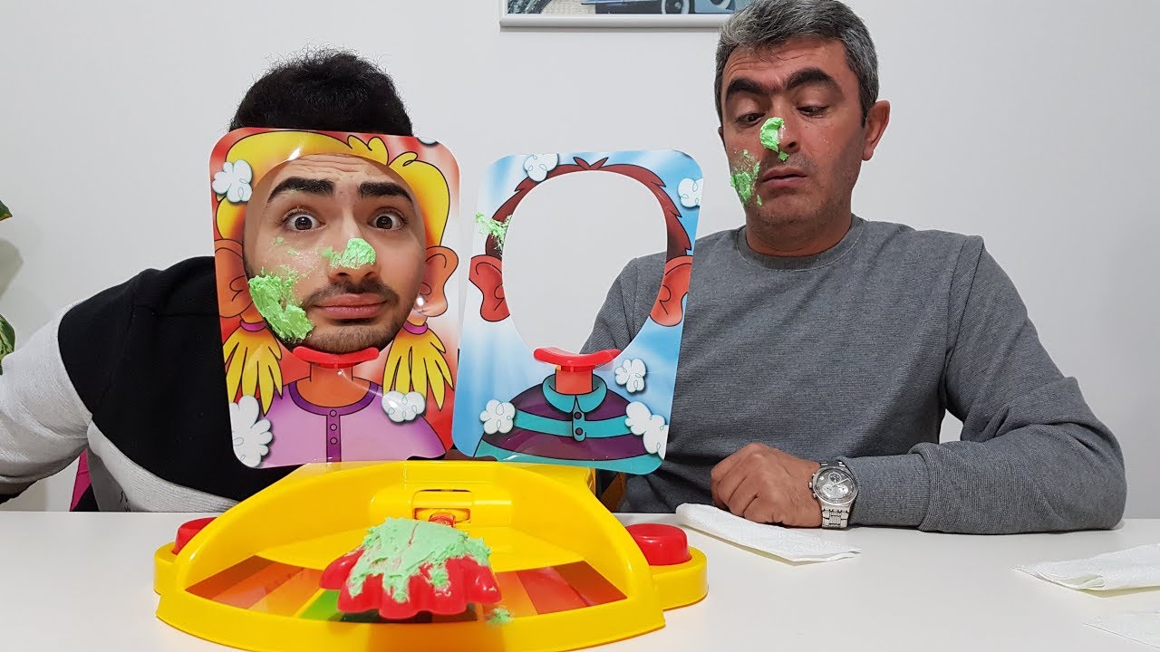 PİE FACE DÜELLO ! BABAMLA ÇOK EĞLENCELİ 2. TUR