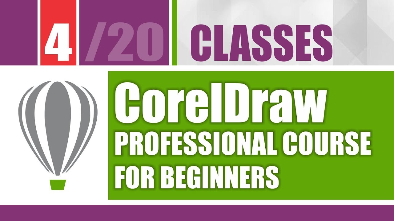4/20 corel draw Outline & fill customization| CorelDraw Tutorials for Beginners