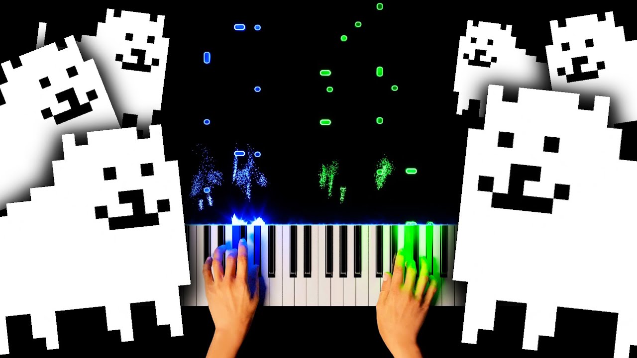Dogsong (from Undertale) - Piano Tutorial