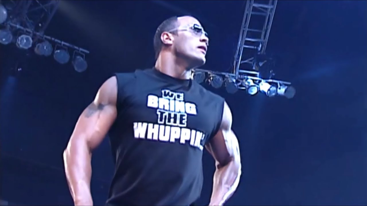 The Rock Undisputed Championship Entrance After Vengeance 2002 PPV - Monday Night RAW!