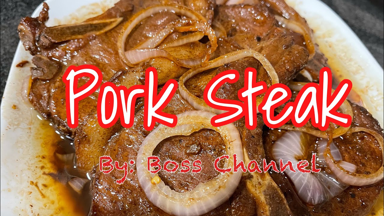 How to | PorkChop Steak | Boss Kitchen