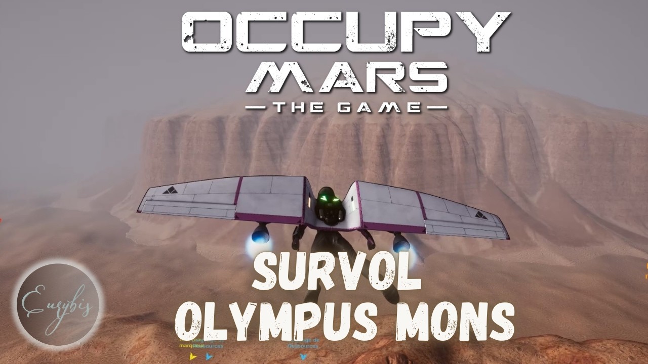 Occupy Mars FR // Survol d'Olympus Mons et longue balade (et du blabla !!)