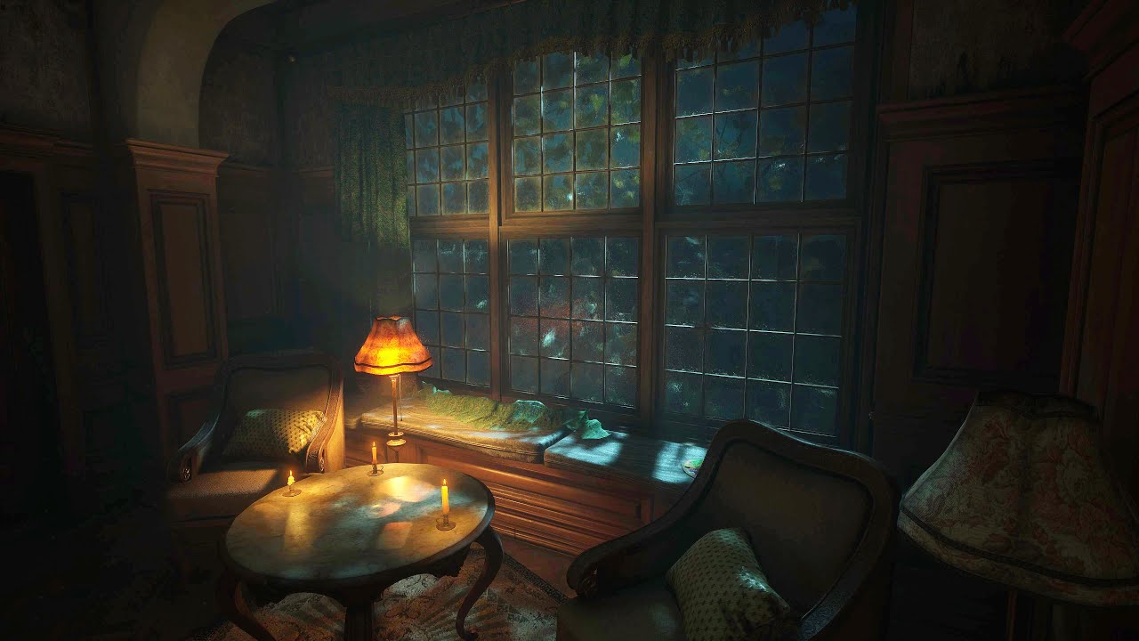 Staying in on a Rainy Night-Layers of Fear Remake Ambience