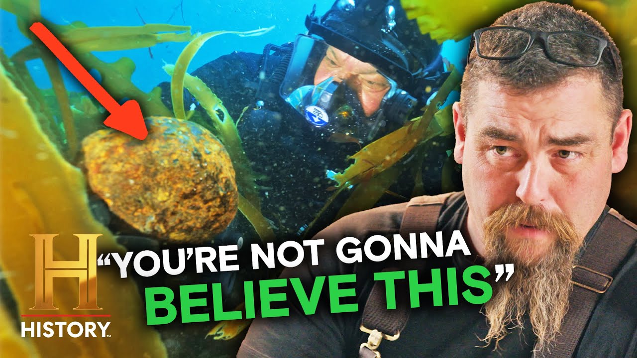 Cannonball Recovered HUNDREDS of Feet Underwater (Season 1) | The Death Coast | History