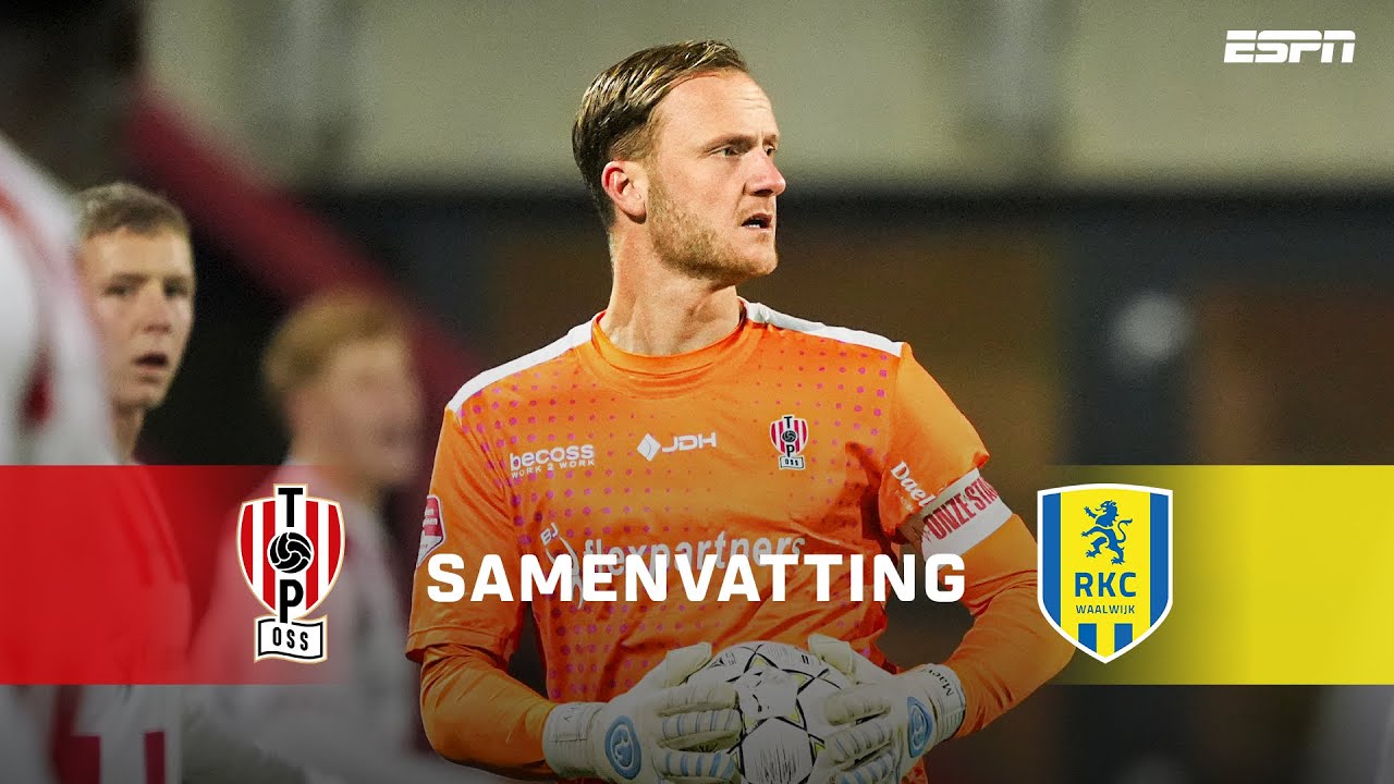 AANVALLEND RKC kent LASTIGE avond in Oss 😮‍💨 | Samenvatting TOP Oss - RKC Waalwijk