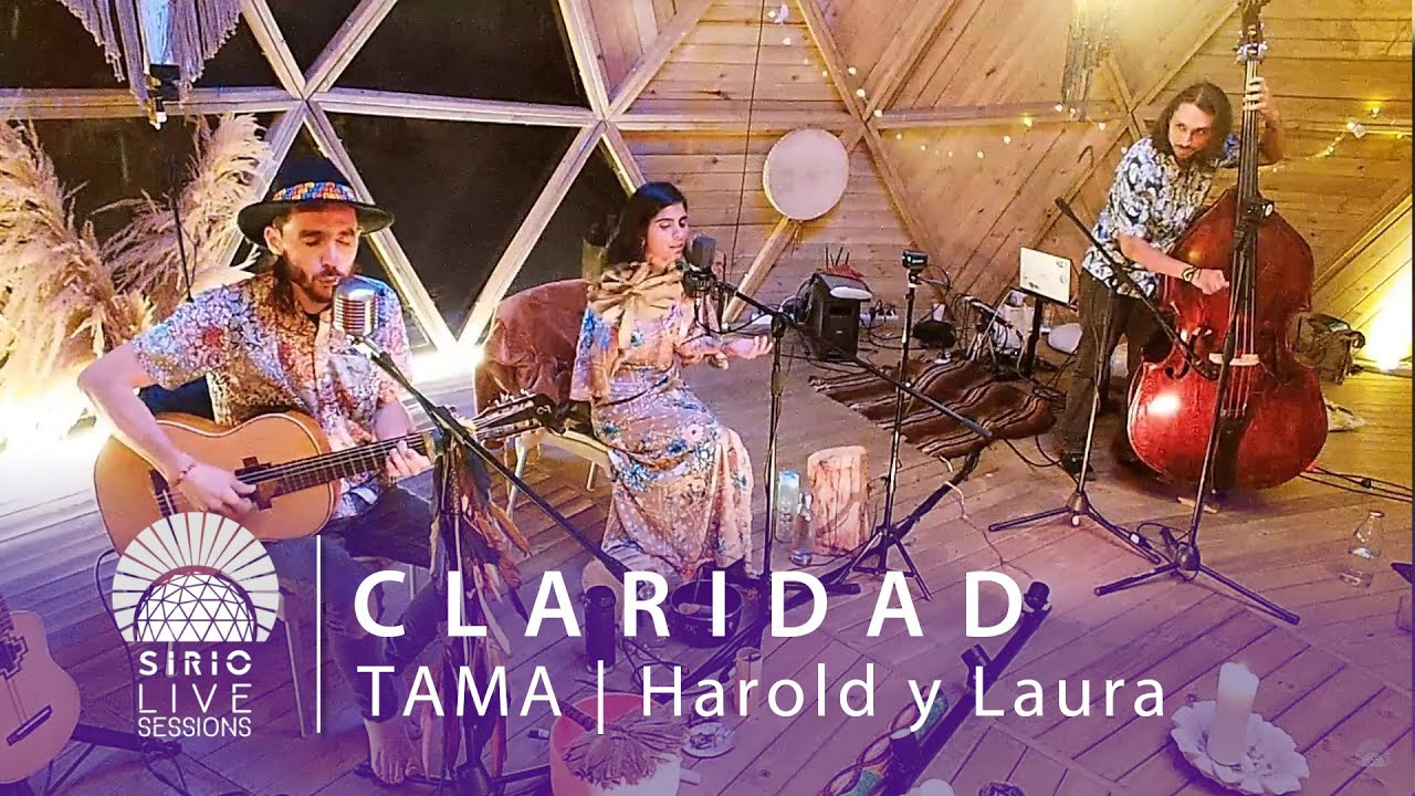 CLARIDAD  ·  TAMA  *  Harold y Laura  |  Sirio Live Sessions (Música Medicina en Vivo)