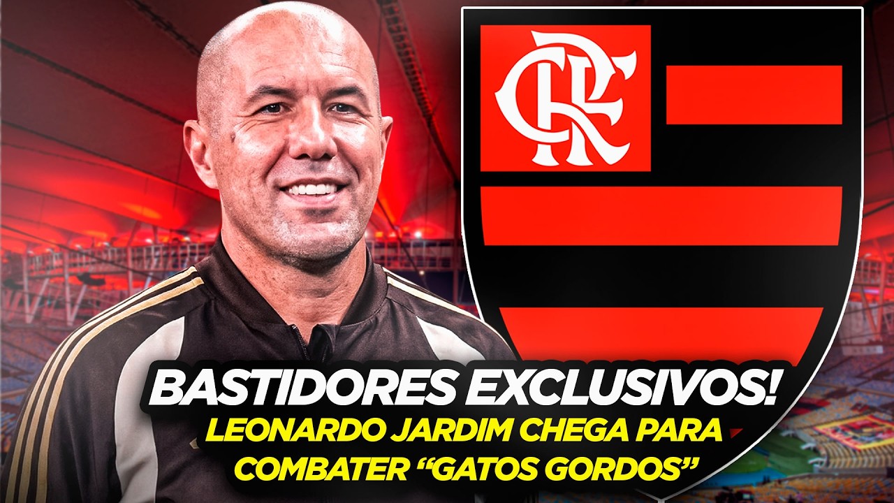 Bastidores exclusivos: Leonardo Jardim chega ao Flamengo para combater 