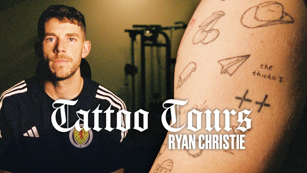 Ryan Christie Breaks Down his Tattoo Collection  | Tattoo Tours | Scotland National Team