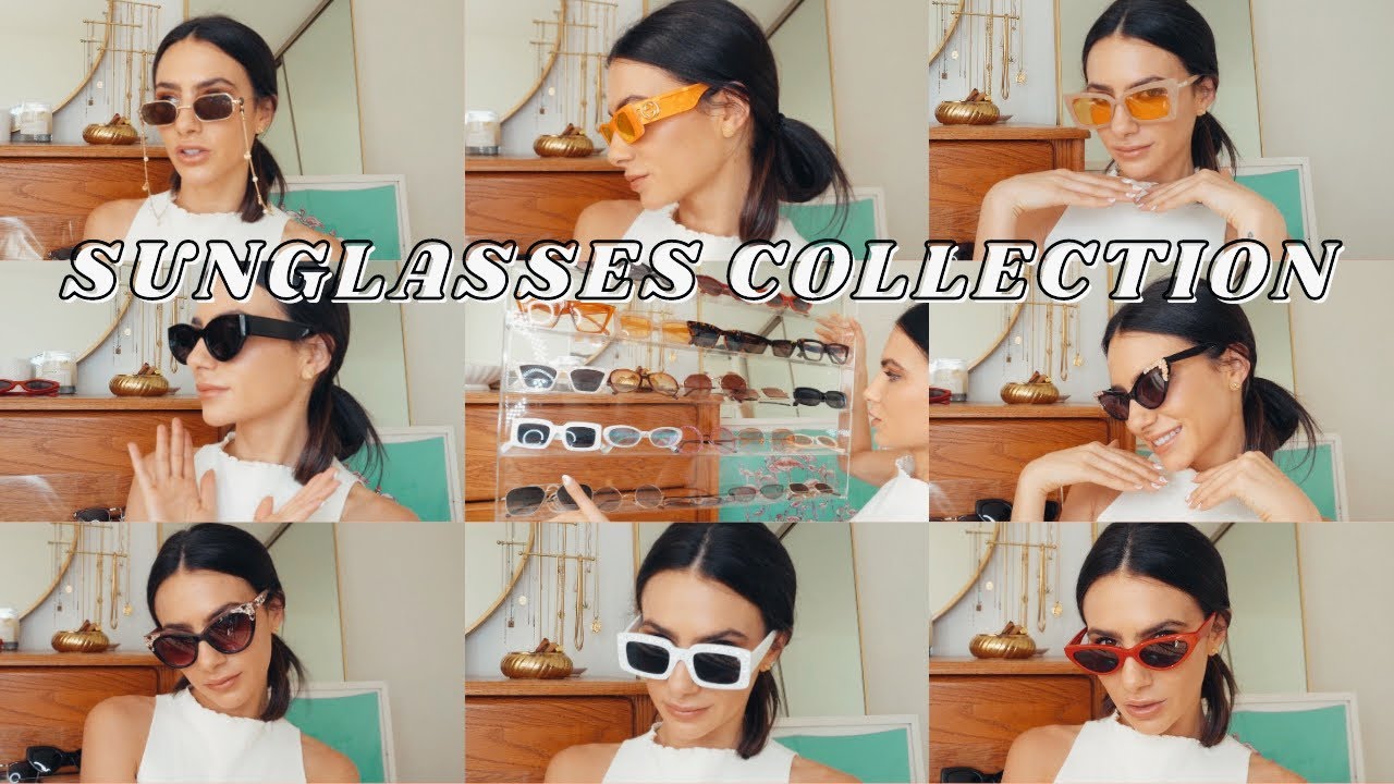 SHARING MY MASSIVE SUNGLASSES COLLECTION - gucci, tom ford, small brands I love, & more