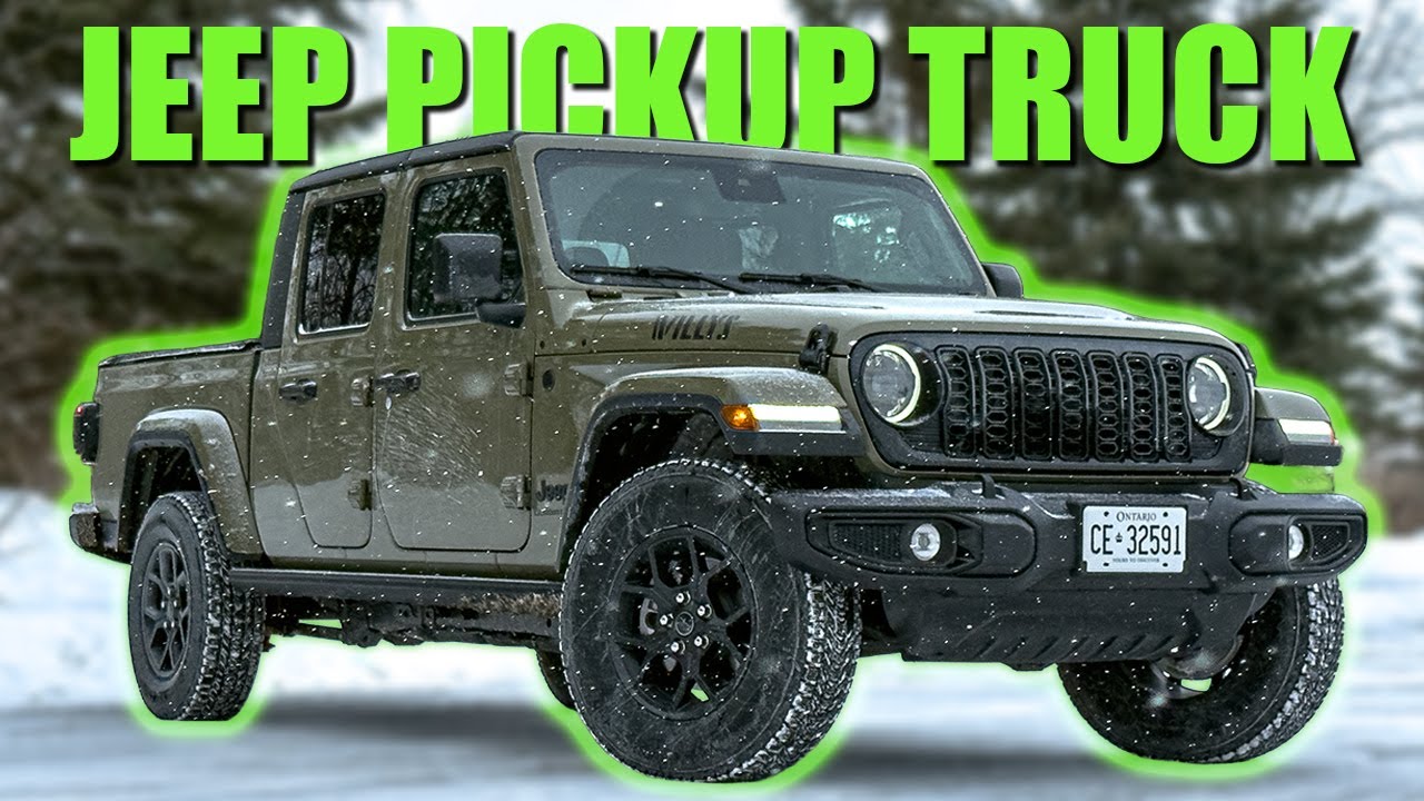 Зимний обзор Jeep Gladiator Willys 2026 года