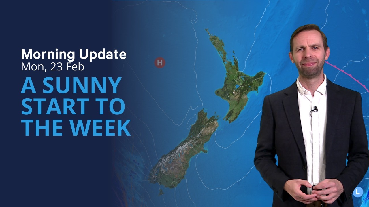 Солнечное начало недели - Прогноз погоды в Новой Зеландии - понедельник, 23 февраля 2026 г.