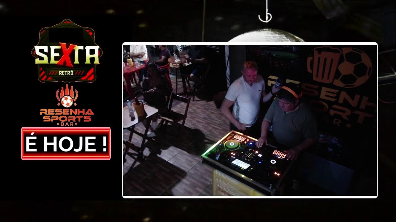 (SEXTA 08-08-2025) RESENHA SPORTS BAR - FLASH BACK - DJS MARLON JR & CONVIDADOS - PARTE 2