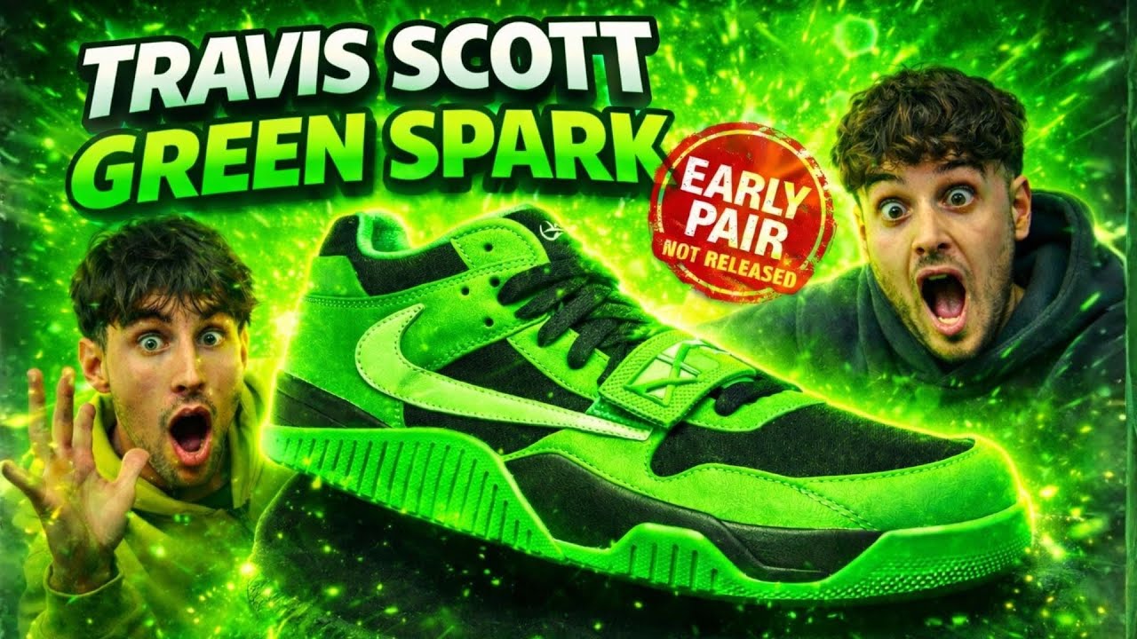 SUPER ANTEPRIMA 💚🖤 ECCO LE NUOVE JUMPMAN JACK GREEN SPARK😱