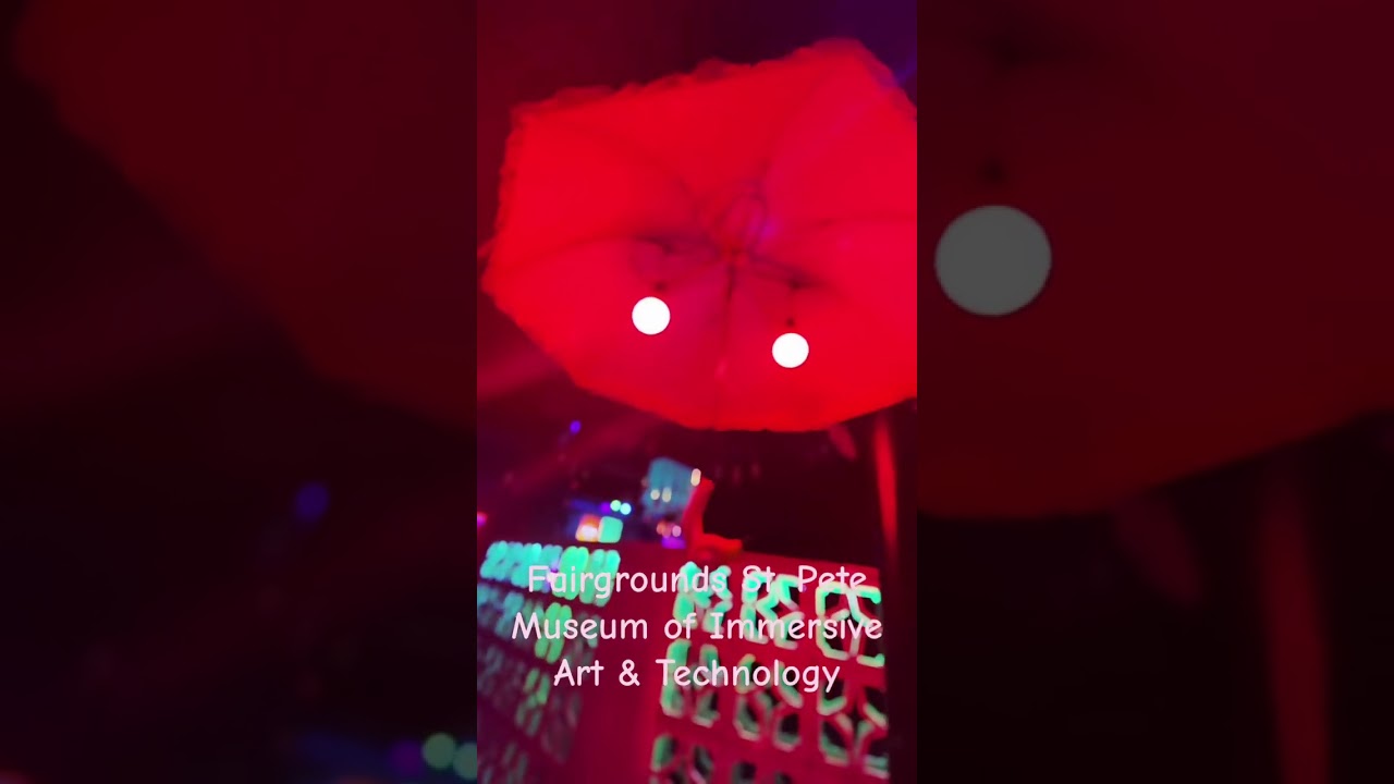 Must see! #tsrtt Things to do St Pete Immersive art museum that is also nostalgic and mesmerizing