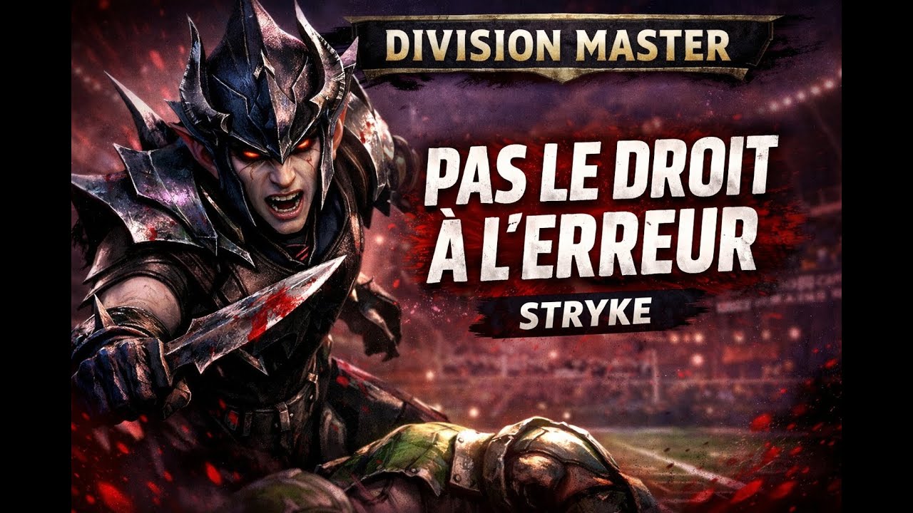 Blood Bowl 3 | Stryke à une victoire de la Division Master – Elfes Noirs (Match décisif)