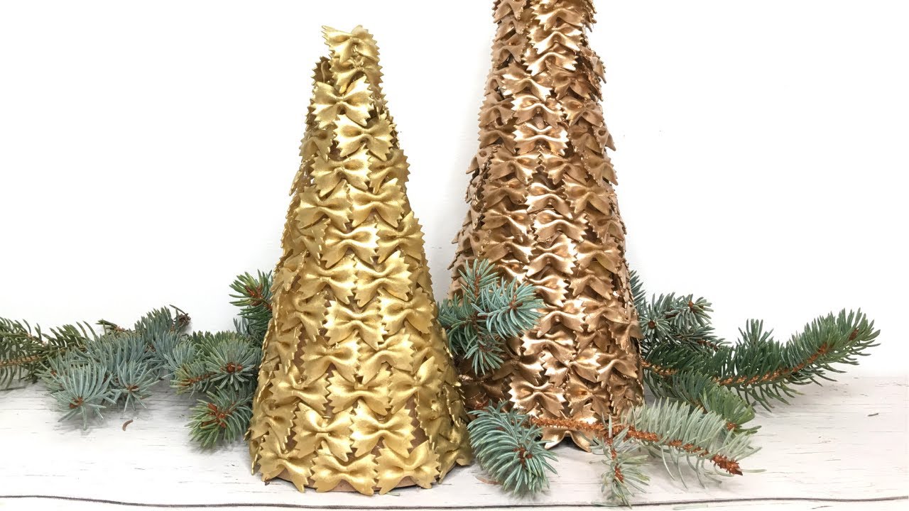 Ribbon Pasta Christmas Tree