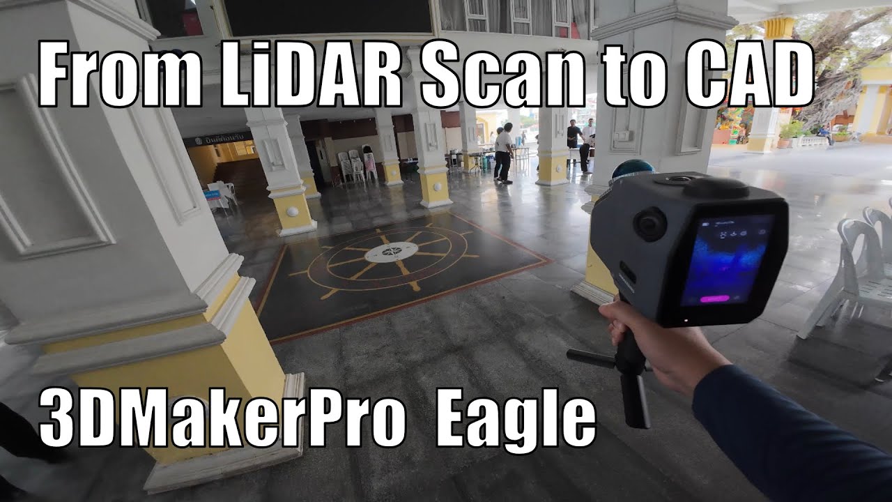 Fast 3D Scan to CAD Workflow: Real Client Project with 3DMakerPro Eagle LiDAR Scanner