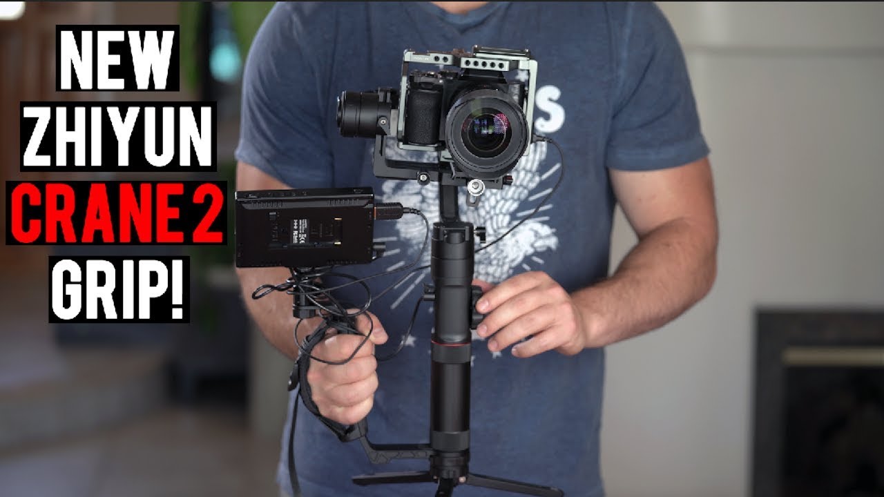NEW Zhiyun Crane 2 Gimbal Accessory - Mini Dual Grip | Momentum Productions