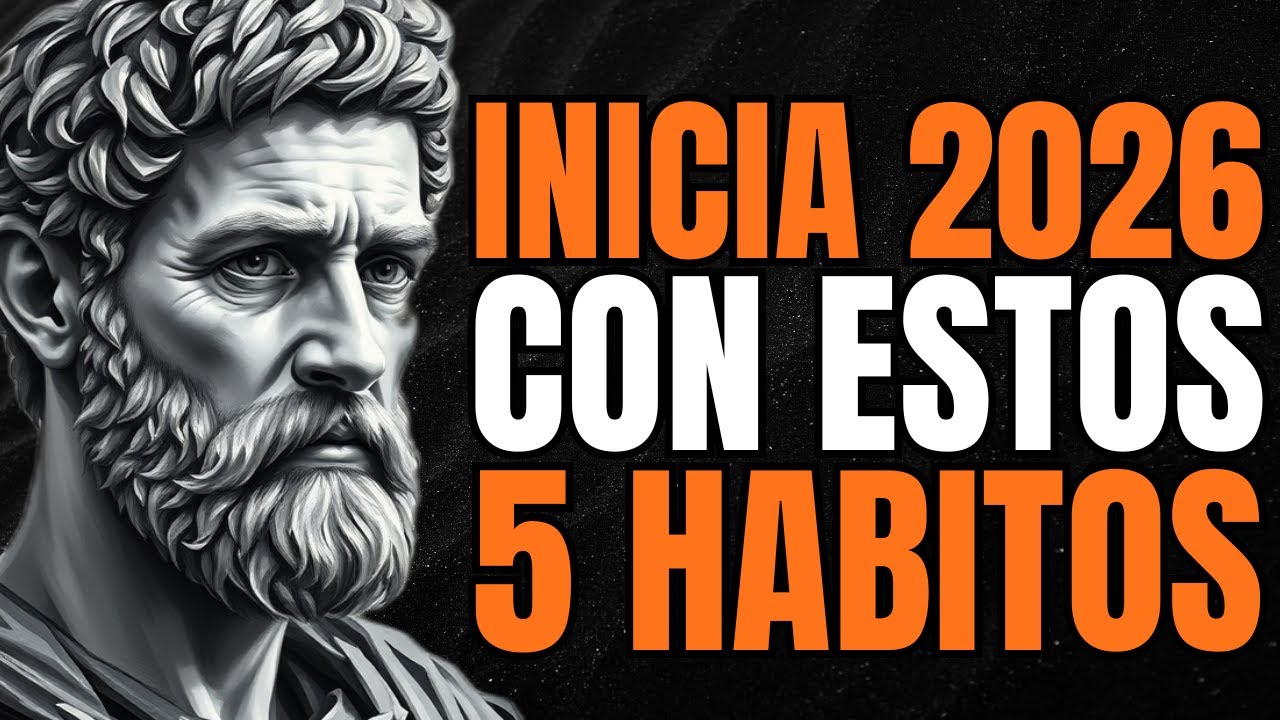 5 HÁBITOS para INICIAR el 2026 y tener el  MEJOR AÑO de tu VIDA | Estoicismo