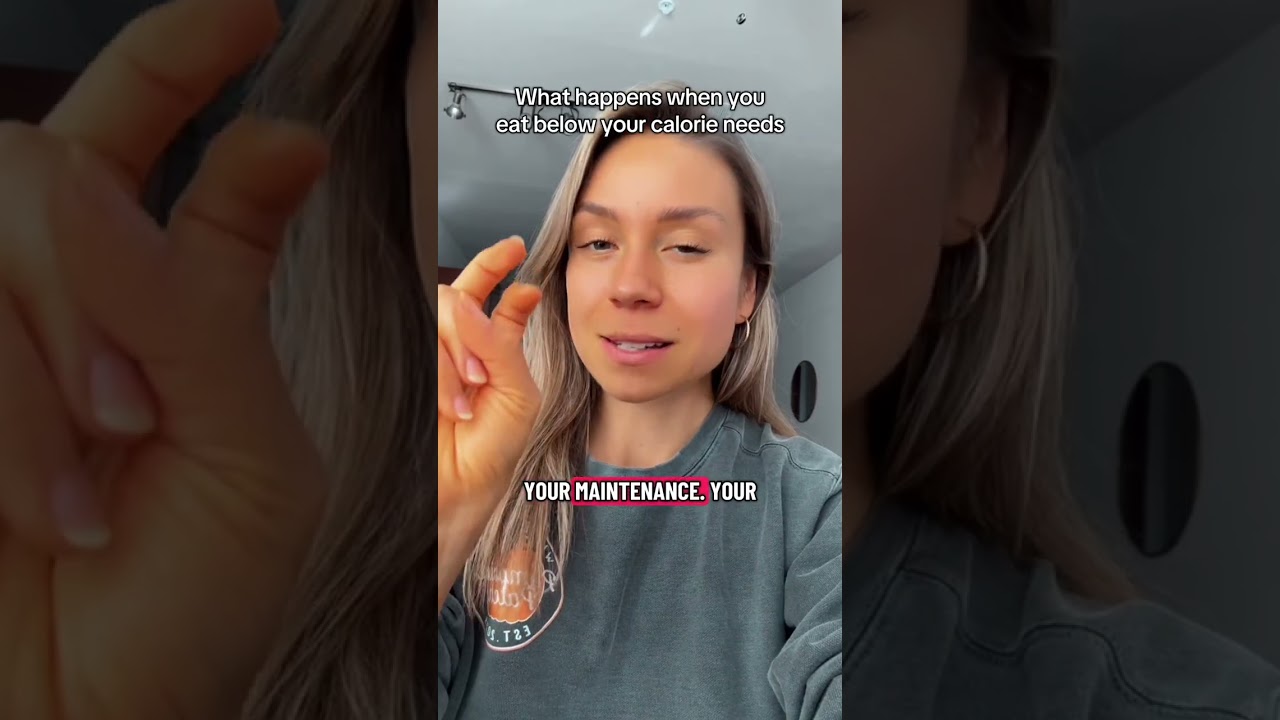 Что происходит, когда вы потребляете меньше калорий, чем вам необходимо?