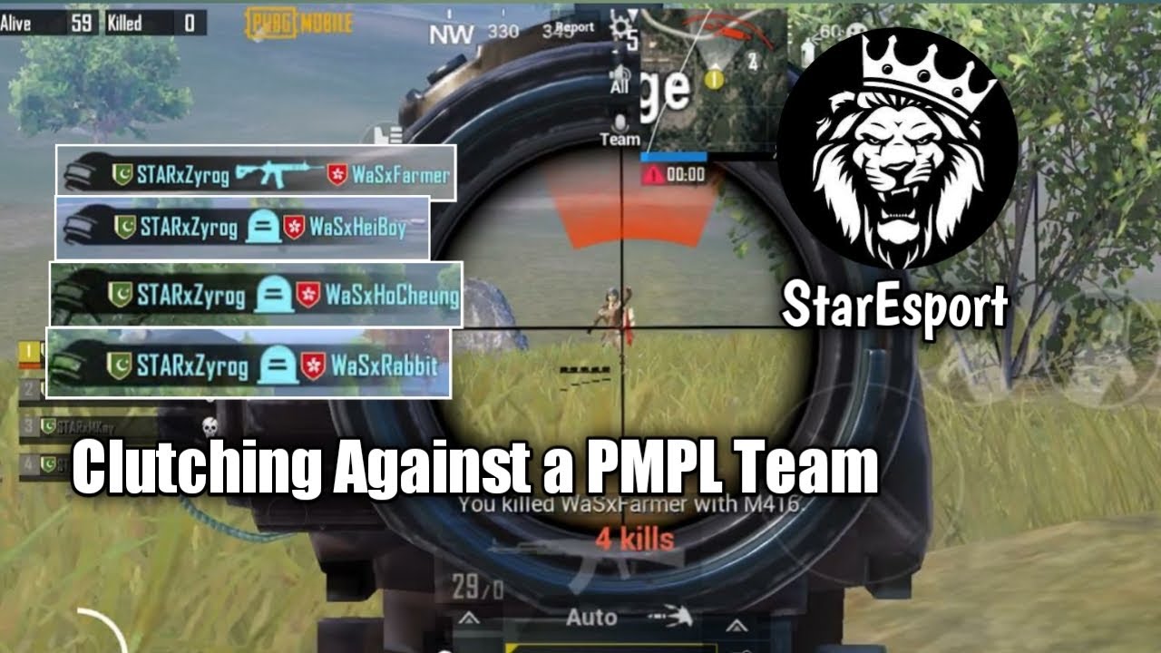 CLUTCHING against a PMPL TEAM 😼😾 • StarEsport • PUBG • Zyrog • PAKISTAN 🇵🇰