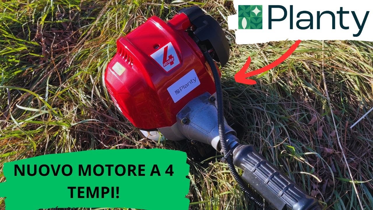 Motore PLANTY 50 con filo da 6mm ! PROVA in CAMPO