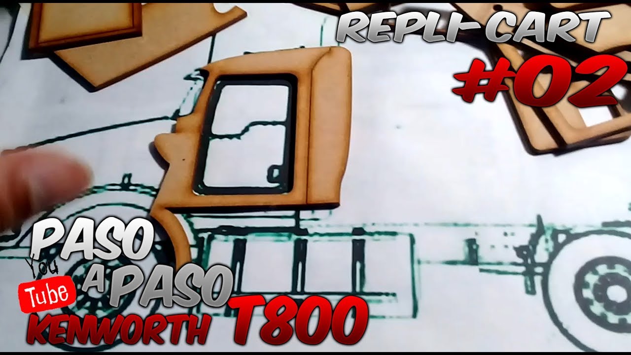 CAMIÓN KENWORTH T800 A ESCALA //02 ELABORACIÓN