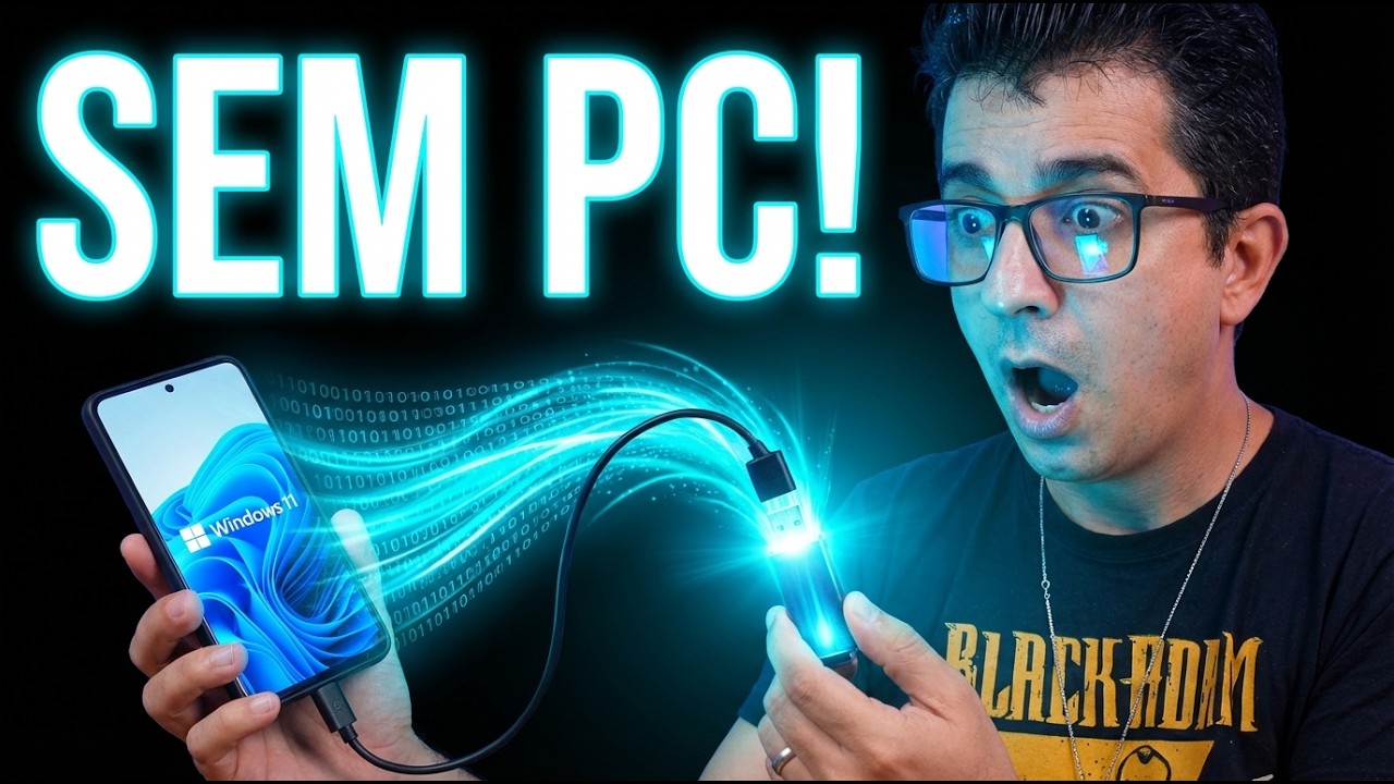 🔥Crie um Pendrive BOOTAVEL do Windows 11/10 Sem Computador! (GRÁTIS)