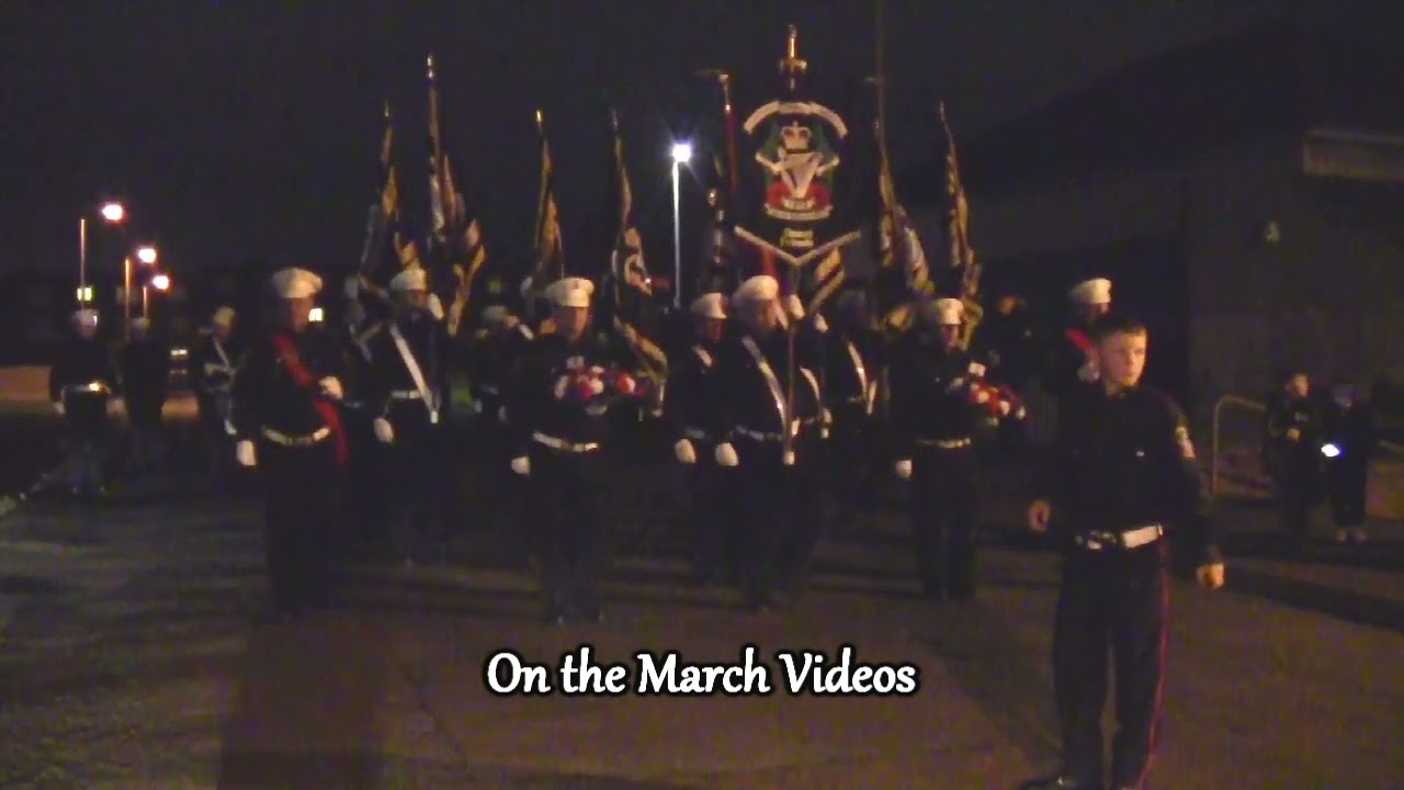 Cloughfern Young Conquerors memorial walk to absent friends. 1/2/22